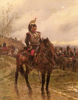 阿方斯 瑪麗 阿道夫 德 紐維爾 The Hussars 阿方斯 瑪麗 阿道夫 德 紐維爾 The Hussars